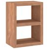 vidaXL Stranska mizica 45x30x60 cm trdna tikovina