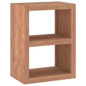 vidaXL Stranska mizica 45x30x60 cm trdna tikovina