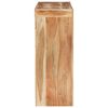 vidaXL Konzolna mizica 120x30x76 cm trden akacijev les