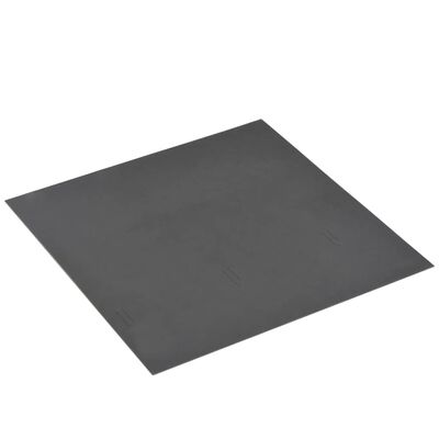 vidaXL Samolepilne talne plošče 20 kosov PVC 1,86 m² sive progaste
