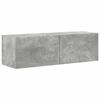 vidaXL TV stenska omara 98 x 31 x 29,5 cm Beton Inženirski les