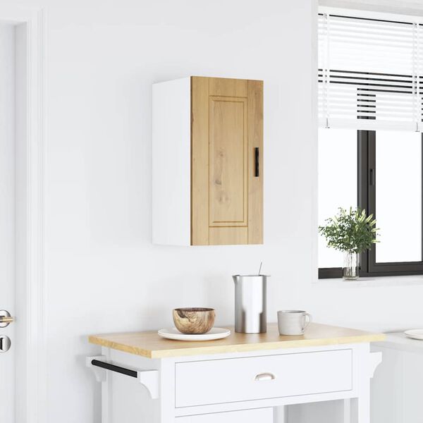 vidaXL Kuhinjska stenska omarica Porto artisan hrast inženirski les