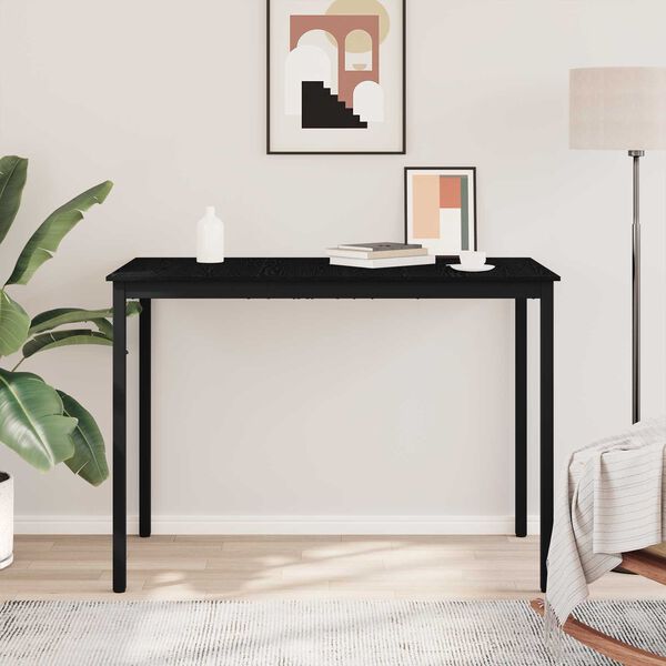 vidaXL Stoječ miza za bar Konstruiran les