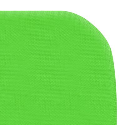vidaXL Zložljiv ležalnik 2 kosa jeklo in blago zelene barve