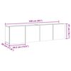 vidaXL Stenske TV omarice 2 kosa starinski les 80x30x41 cm