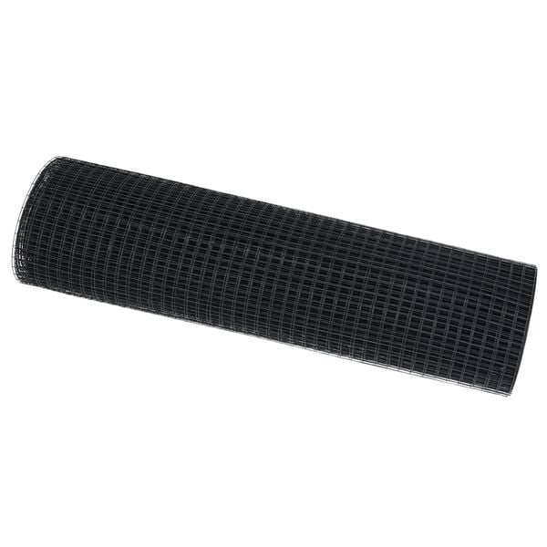 vidaXL Ograja z varjeno žico Siva 0.6 x 25 m