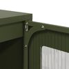 vidaXL Highboard Olive Green 36x39x123 cm Hladno valjano jeklo