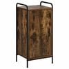 vidaXL Strani &scaron;al Dimljen hrast 97 x 33 x 81 cm Inženirski les
