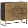 vidaXL Predalna omara s predalom Medenina 75 x 30 x 65 cm
