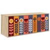 vidaXL Stenska TV omarica ESSEN 102 x 33 x 40 cm Sonoma hrast