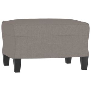 vidaXL Stolček za noge taupe 60x50x41 cm blago