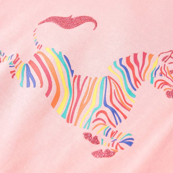 Otro&scaron;ka majica s kratkimi rokavi roza 104