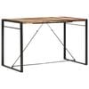 vidaXL Barska miza 180x90x110 cm iz trdnega predelanega lesa