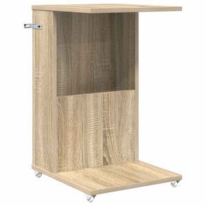 vidaXL Stranska miza Sonoma hrast 40 x 35 x 60 cm Inženirski les