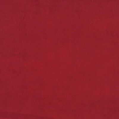 vidaXL Stolček za noge vinsko rdeč 60x60x36 cm žamet