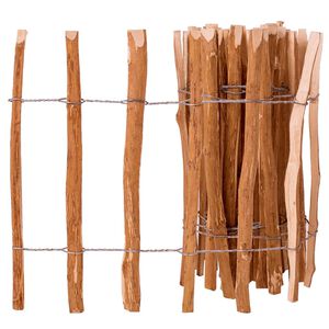 vidaXL Ograja iz leskovine 60x500 cm