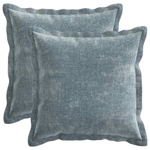 vidaXL Prevleka za blazino 2 kos HOUTEN Svetlo modra 30 x 30 cm
