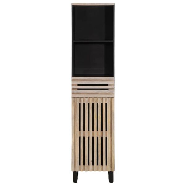 vidaXL Komoda 38x34x160 cm trden mangov les