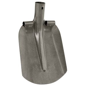 vidaXL Glava lopate srebrna 33 x 21 cm Pra&scaron;no lakirano jeklo
