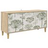 vidaXL TV omarica GOTHA 102 x 33 x 50 cm Sonoma Inženirski les