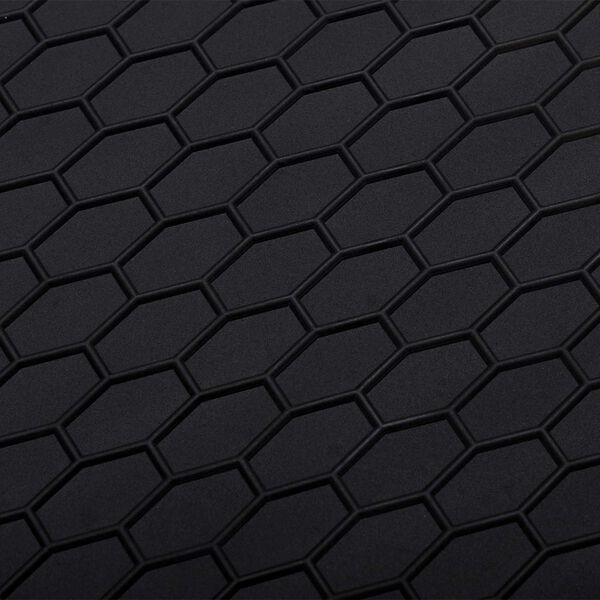 vidaXL Avto preproga Črna Guma