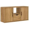 vidaXL TV omarica s predalom "ODDA" 79x24x40 cm Masivni les, bor