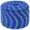 vidaXL Večnamenska uporabna vrv 12 mm 25 m Modra PP