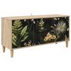 vidaXL TV omarica RHENEN 102 x 33 x 50 cm Sonoma Inženirski les