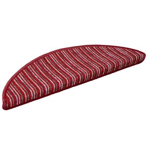 vidaXL Samolepilni stopni&scaron;čni tepihi 15 kos 56 x 17 x 3 cm Non-Slip