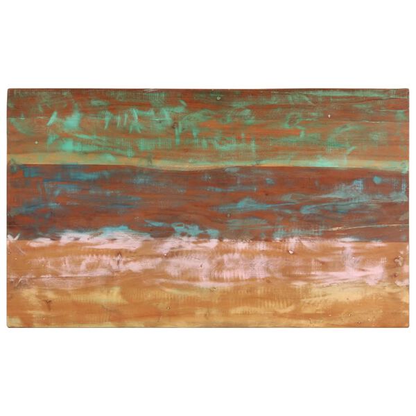 vidaXL Klubska mizica iz trdnega predelanega lesa 100x60x40 cm