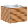 vidaXL Vrtna visoka greda Svetlo rjava 98 x 100 x 68 cm