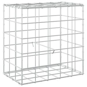 vidaXL Gabion z žico 3,5 mm in mrežo 10x10 cm 50x30x50 cm
