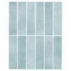 vidaXL Pravokotna plo&scaron;čica 20 pcs Siva zelena 29 x 23 x 0,08 cm