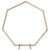 vidaXL Poroka Arch Svetlo rjava 221 x 92 x 216 cm Masivno borovo les