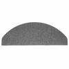 vidaXL Samolepilne preproge za stopnice 30 kosov sive 65x22,5x3,5 cm