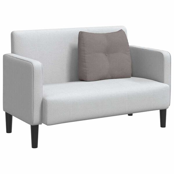 vidaXL Poglavni vzglavnik Taupe 60 x 24 x 50 cm blago