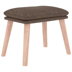 vidaXL Stolček za noge taupe 45x29,5x35 cm blago