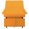 vidaXL Sofa postelja Temno rumena 194 x 67 x 37 cm blago