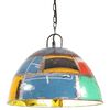 vidaXL Industrijska starinska viseča svetilka 25 W večbarvna 41 cm E27