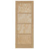 vidaXL Notranja vrata ORKDAL Rjava 78 x 202 cm Vezani les