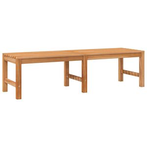 vidaXL Vrtna klop 150 cm trdna tikovina