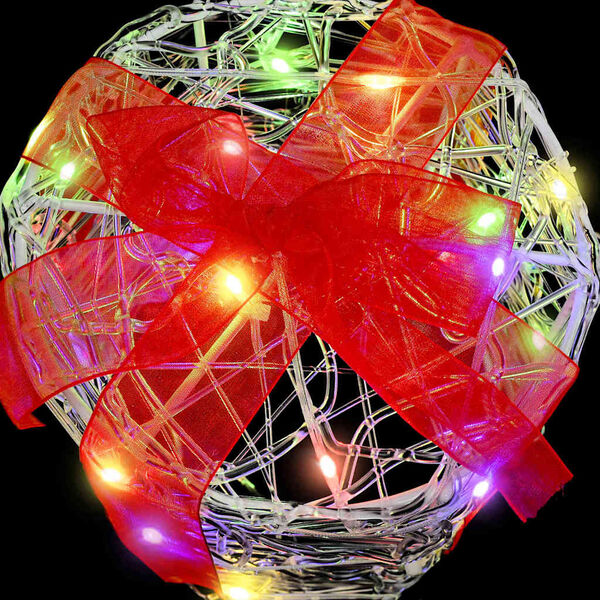 vidaXL Dekoracija Darilne Škatle 3 pcs barvito 20 x 20 x 21 cm Akril