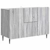 vidaXL Strani &scaron;al Siva Sonoma 89 x 34,5 x 62 cm Inženirski les