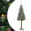 vidaXL Ožja jelka Zelena 150 cm PVC in trden bor