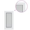 vidaXL Kletno okno RISOR 30 x 70 cm PVC in steklo