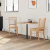 vidaXL Jedilni stoli 2 pcs Naravna 50 x 52,5 x 91 cm