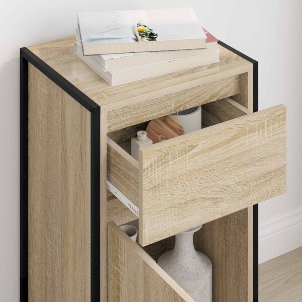 vidaXL Strani &scaron;al s predalom Sonoma 81 x 36 x 150.5 cm Konstruiran les