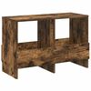 vidaXL Regal za revije Dimljeni oreh 68,5 x 30 x 45 cm