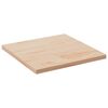 vidaXL Mizna plo&scaron;ča 60x60x2,5 cm trdna borovina