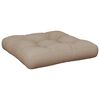 vidaXL Blazina za palete taupe 50x50x12 cm blago